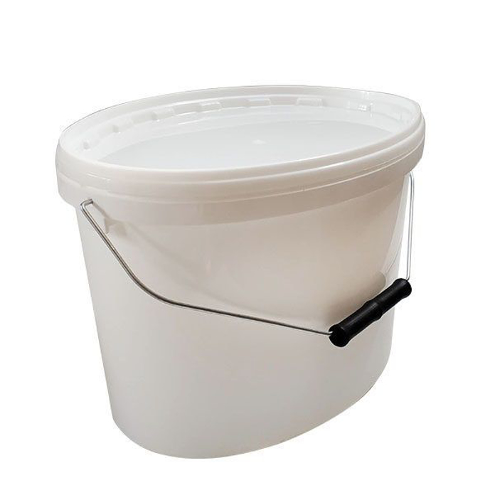 Slika Plastična kanta sa poklopcem 18L bela